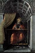 St Augustine in His Cell BOTTICELLI, Sandro